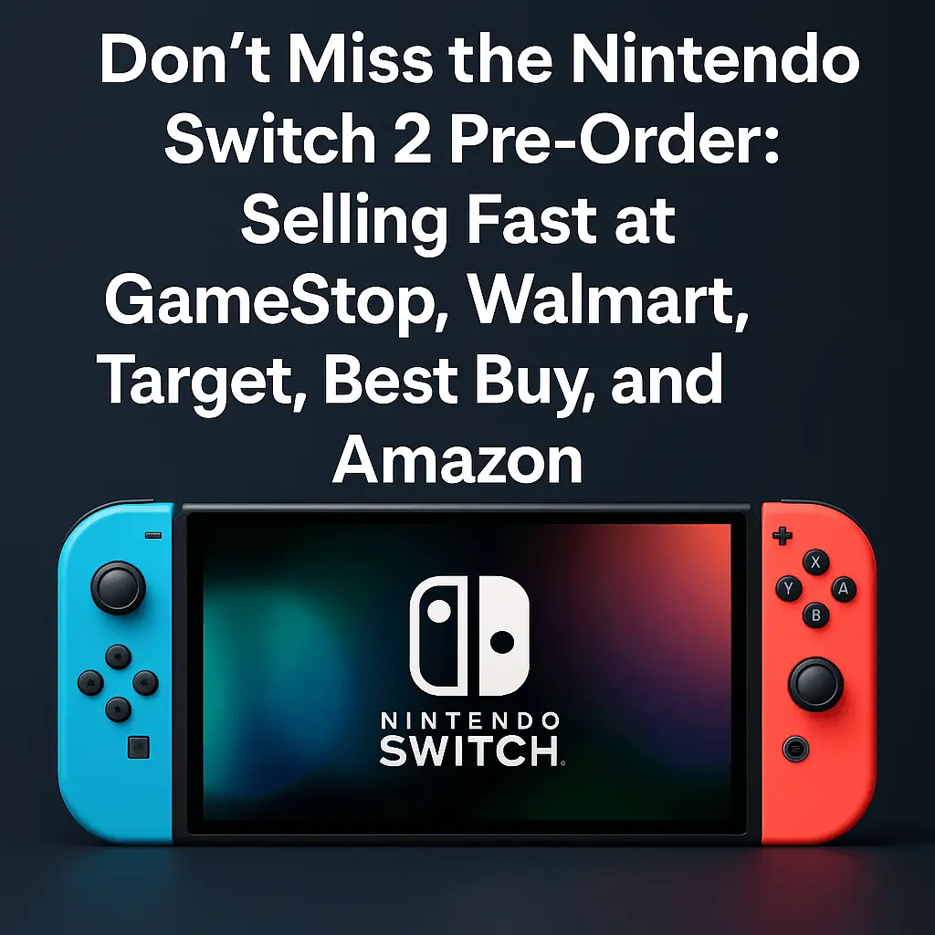Nintendo Switch 2 pre order