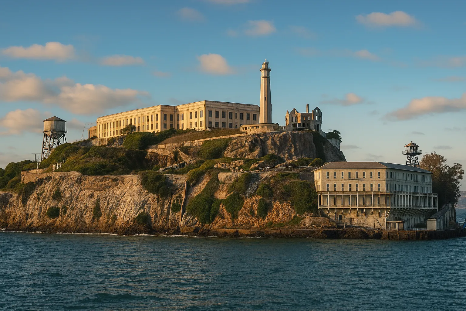 Trump urges for reopening alcatraz