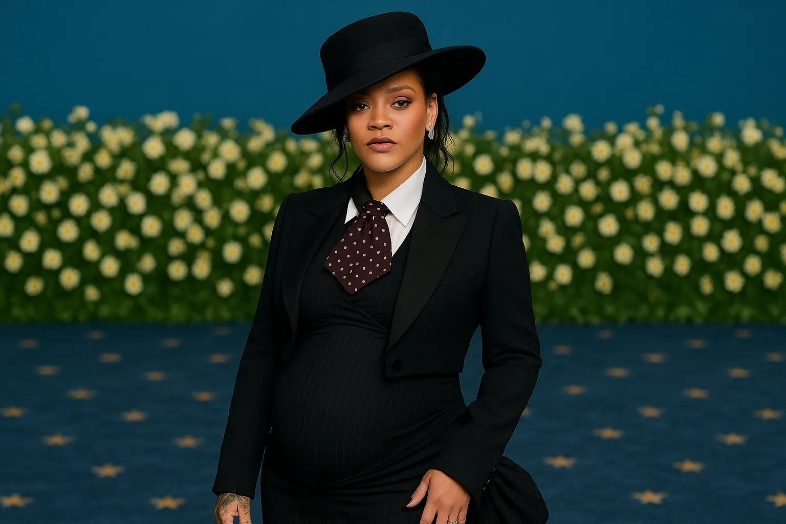 Rihanna Reveals Pregnancy at gala 2025