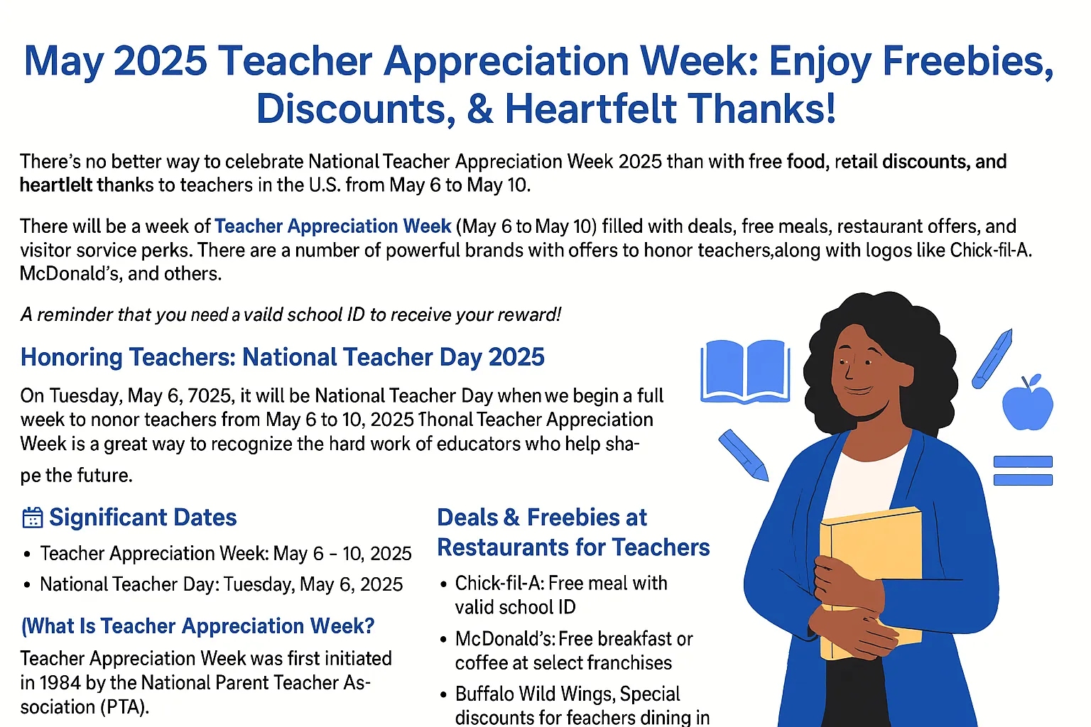 Teacher Appreciation Week