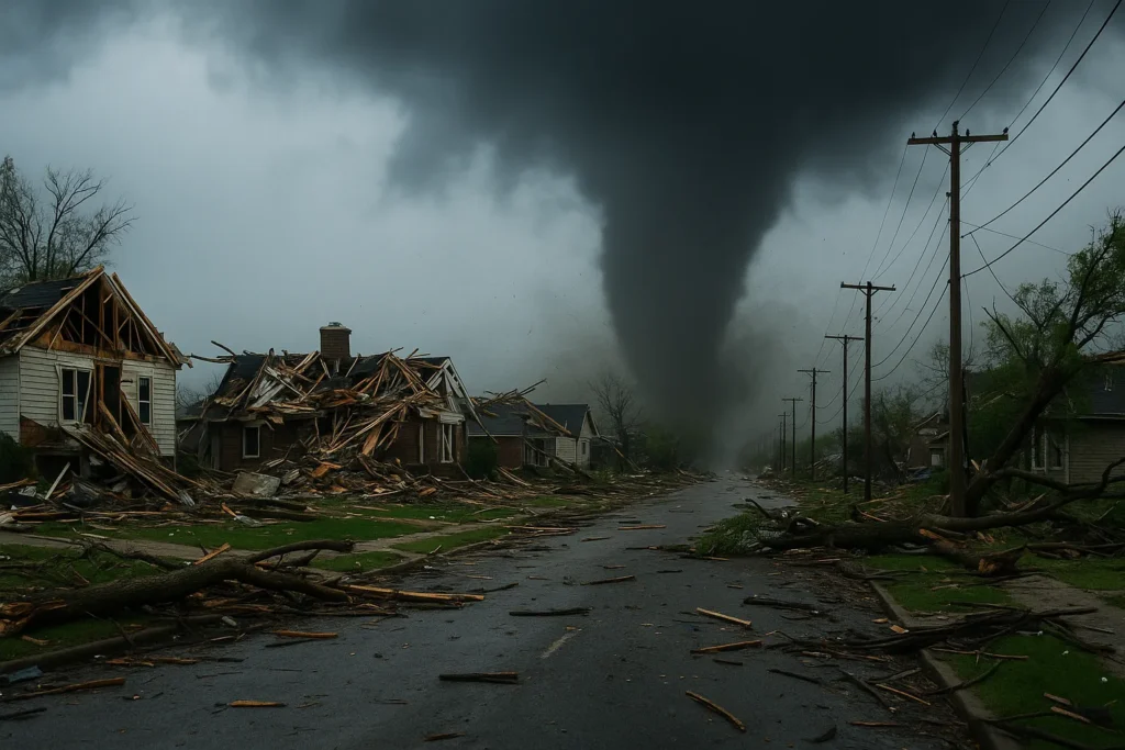Tornado Devastates St. Louis and Kentucky, Claims Multiple Lives