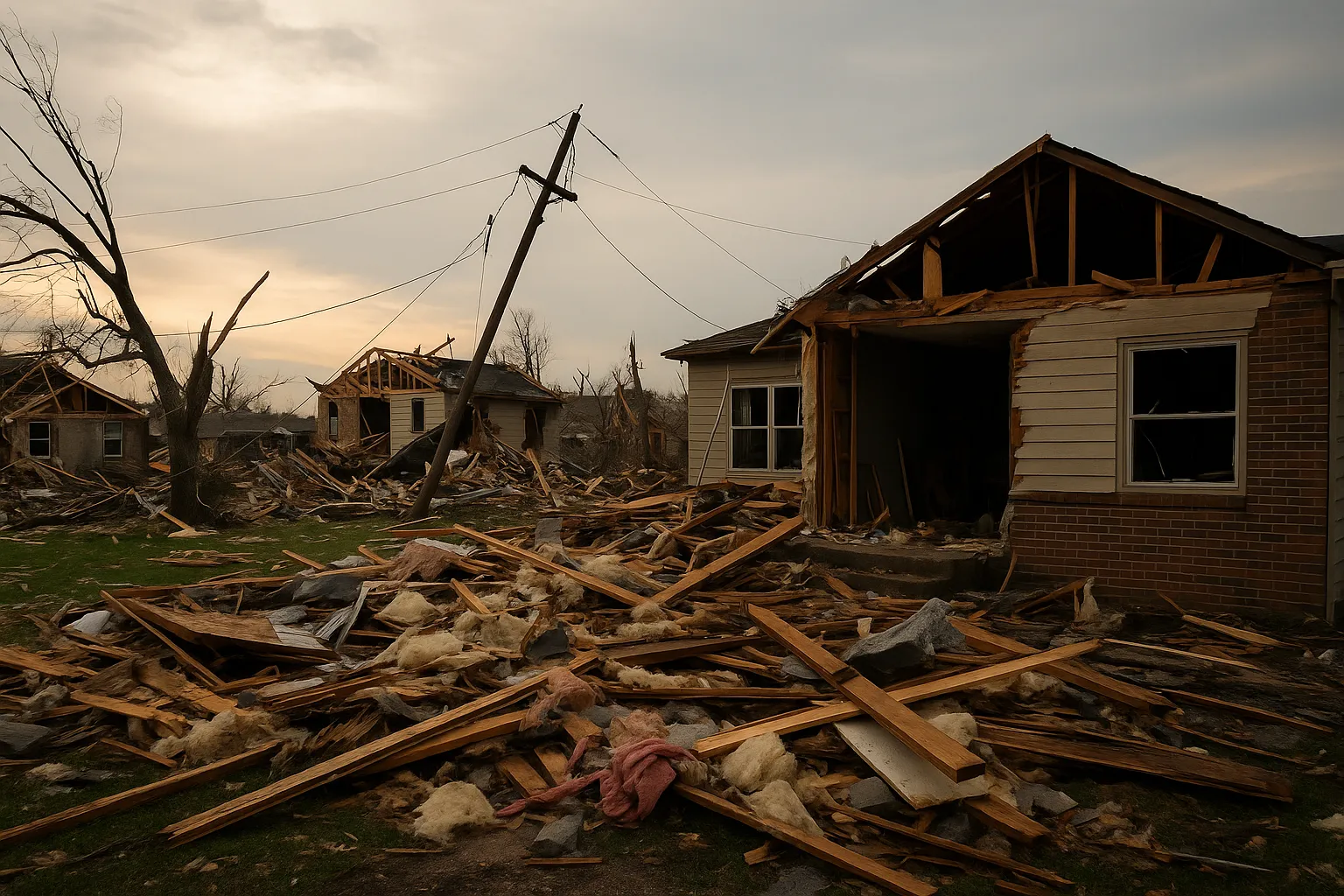 Tornado kill Multiple Lives