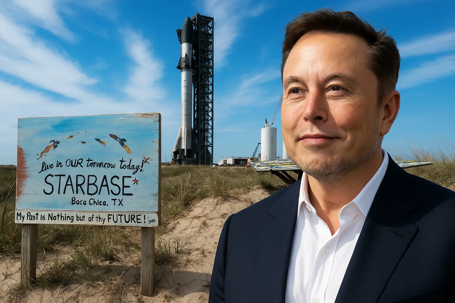 Elon Musk Indtroduced Starbase