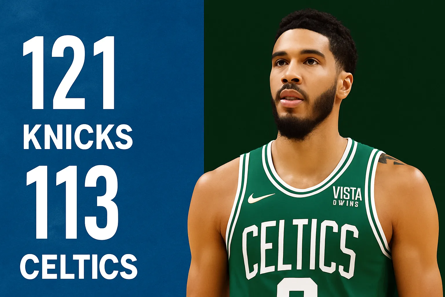 New York Knicks defeat Boston Celtics