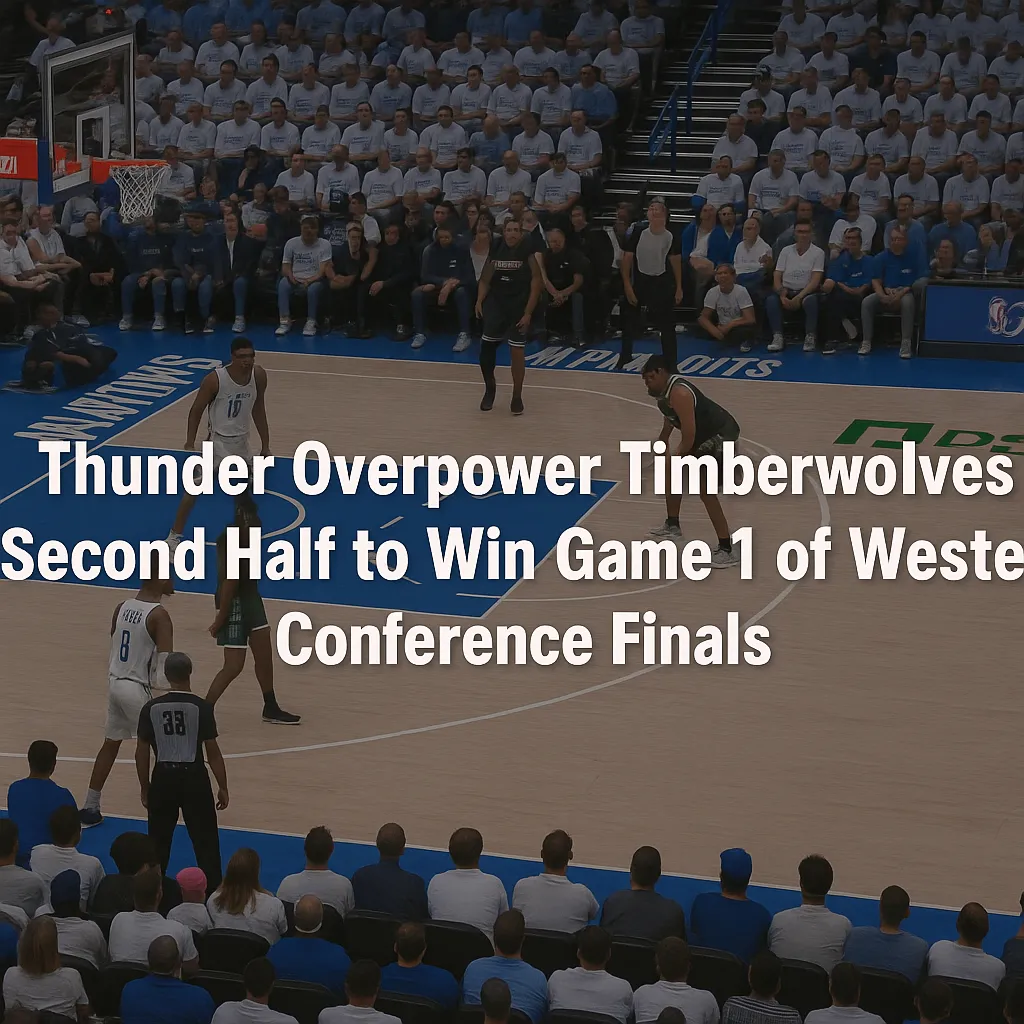 thunder defeat timberwolves