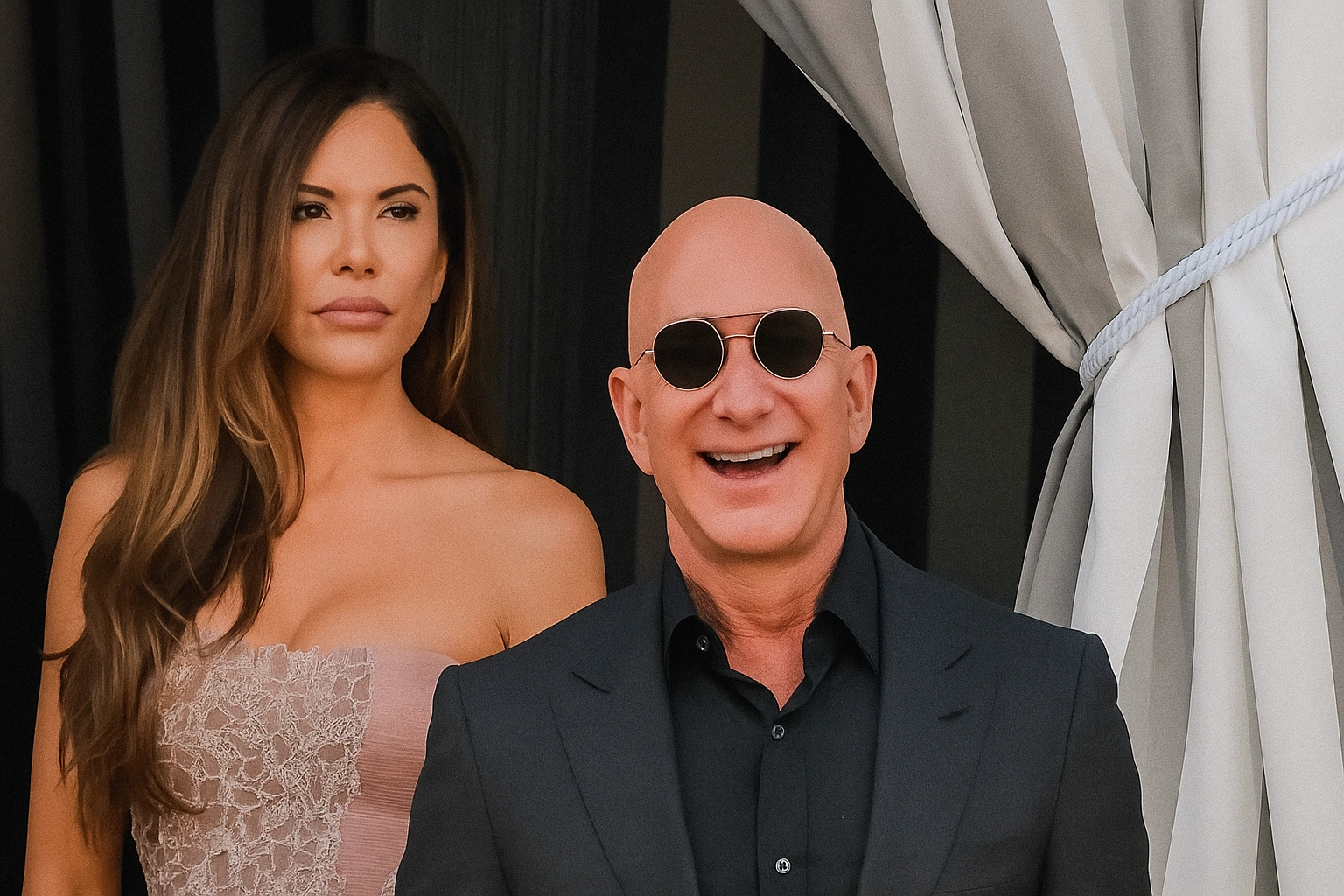 Jeff Bezos and Lauren Sanchez Celebrate $50M Venice Wedding