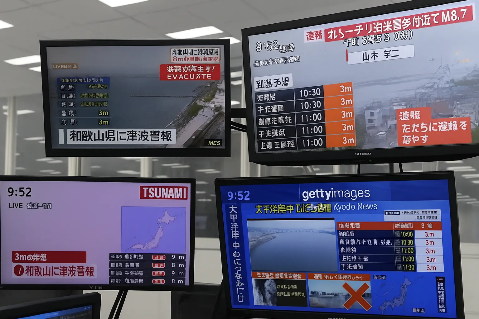 Tsunami Emergency Crisis