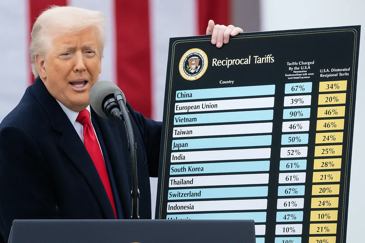 Trump tariff on global impact